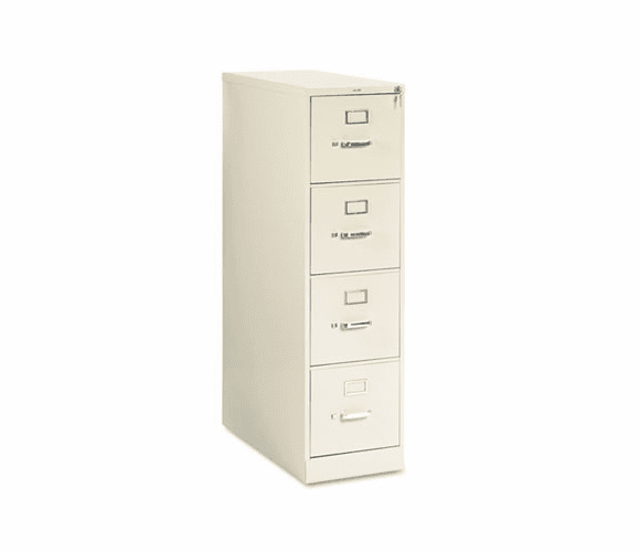 HON214PL 210 Series Four-Drawer, Full-Suspension File, Letter, 28-1/2d, Putty By HON COMPANY