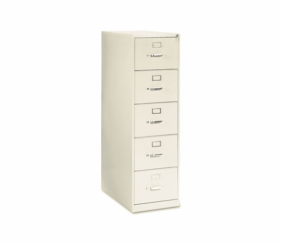 HON215CPL 210 Series Five-Drawer, Full-Suspension File, Legal, 28-1/2d, Putty By HON COMPANY