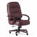 HON2191NSR69 2190 Pillow-Soft Wood Series Executive High-Back Chair, Burg. Leather/Mahogany By HON COMPANY