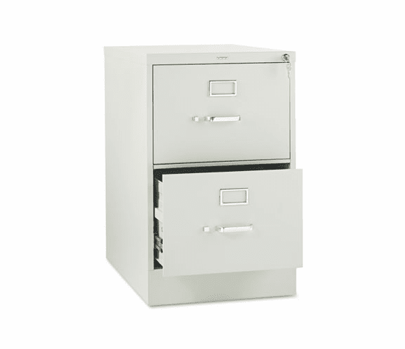 HON312CPQ 310 Series Two-Drawer, Full-Suspension File, Legal, 26-1/2d, Light Gray By HON COMPANY