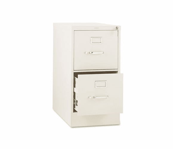 HON312PL 310 Series Two-Drawer, Full-Suspension File, Letter, 26-1/2d, Putty By HON COMPANY