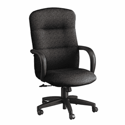 HON3301BE11T Allure Executive High-Back Swivel/Tilt Chair, Raven Fabric By HON COMPANY