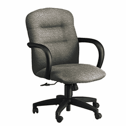 HON3302BE19T Allure Managerial Mid-Back Swivel/Tilt Chair, Lava Fabric By HON COMPANY