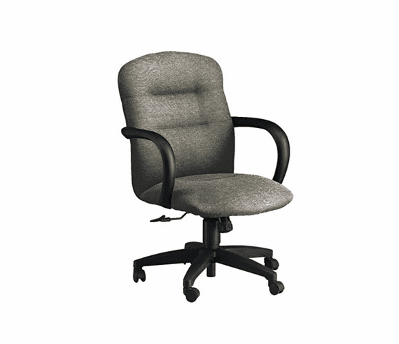 HON3302BE19T Allure Managerial Mid-Back Swivel/Tilt Chair, Lava Fabric By HON COMPANY