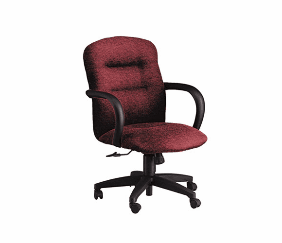 HON3302BE62T Allure Managerial Mid-Back Swivel/Tilt Chair, Wild Rose Fabric By HON COMPANY