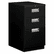 HON33720CP Brigade Mobile Box/Box/File Pedestal, Recessed Pulls, 19-7/8" Deep, Black By HON COMPANY