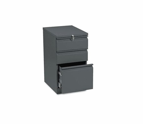 HON33720RS Efficiencies Mobile Pedestal File w/One File/Two Box Drawers, 19-7/8d, CCY By HON COMPANY