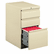 HON33723RL Efficiencies Mobile Pedestal File with One File/Two Box Drawers, 22-7/8d, Putty By HON COMPANY