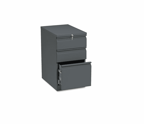 HON33723RS Efficiencies Mobile Pedestal File w/One File/Two Box Drawers, 22-7/8d, CCY By HON COMPANY
