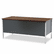 HON34974LNS 34000 Series Left Pedestal Desk, 66w x 30d x 29-1/2h, Mahogany/Charcoal By HON COMPANY