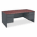 HON38180NS 38000 Series Double Pedestal Desk, 72w x 36d x 29-1/2h, Mahogany/Charcoal By HON COMPANY