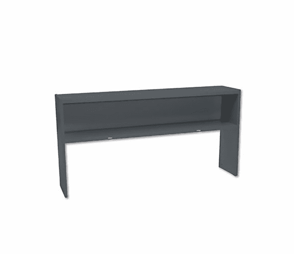 HON38244NS 38000 Series Stack-On Open Shelf Hutch, 72w x 13-1/2d x 36-1/4h, Charcoal By HON COMPANY