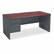 HON38292LNS 38000 Series Left Pedestal Desk, 66w x 30d x 29-1/2h, Mahogany/Charcoal By HON COMPANY