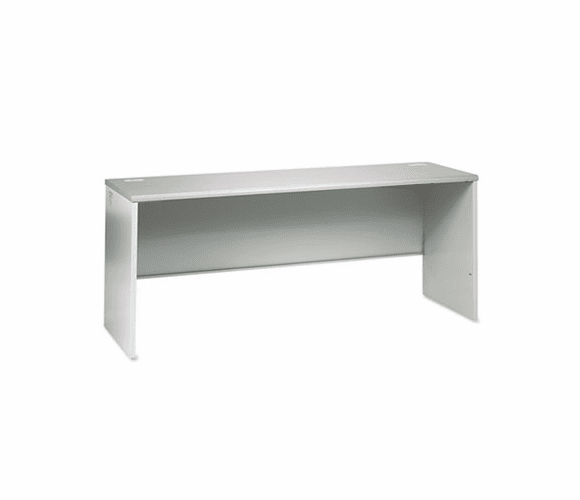 HON38925G2Q 38000 Series Desk Shell, 72w x 24d x 29-1/2h, Gray Patterned/Light Gray By HON COMPANY