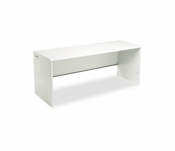 HON38925QQ 38000 Series Desk Shell, 72w x 24d x 29-1/2h, Light Gray/Light Gray By HON COMPANY