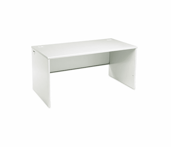 HON38932G2Q 38000 Series Desk Shell, 60w x 30d x 29-1/2h, Gray Patterned/Light Gray By HON COMPANY