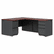 HON38932NS 38000 Series Desk Shell, 60w x 30d x 29-1/2h, Mahogany/Charcoal By HON COMPANY