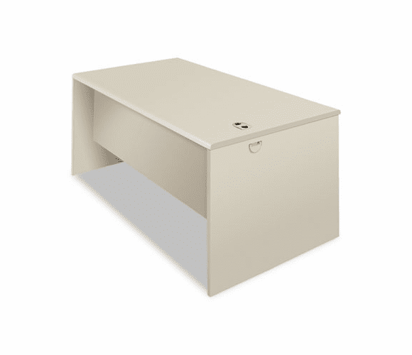 HON38932QQ 38000 Series Desk Shell, 60w x 30d x 29-1/2h, Light Gray/Light Gray By HON COMPANY