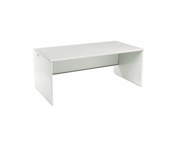 HON38934G2Q 38000 Series Desk Shell, 72w x 36d x 29-1/2h, Gray Patterned/Light Gray By HON COMPANY