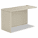 HON38946LG2Q 38000 Series Return Shell, Left, 60w x 24d x 29-1/2h, Gray Patterned/Light Gray By HON COMPANY