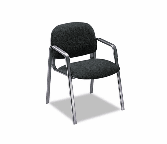 HON4003AB10T Solutions Seating Leg Base Guest Arm Chair, Black By HON COMPANY