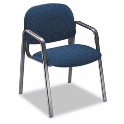 HON4003AB90T Solutions Seating Leg Base Guest Arm Chair, Blue By HON COMPANY