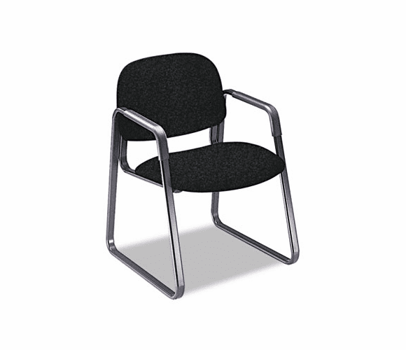 HON4008AB10T Solutions Seating Sled Base Guest Chair, Black By HON COMPANY