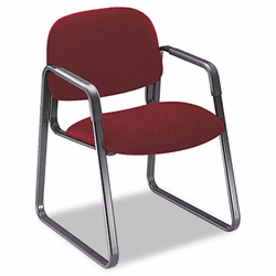 HON4008AB62T Solutions Seating Sled Base Guest Chair, Burgundy By HON COMPANY