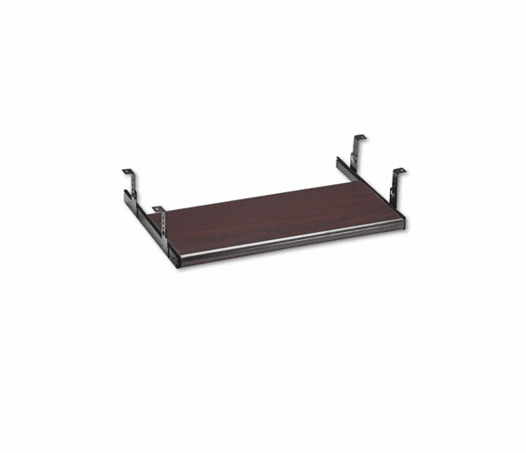 HON4022N Slide-Away Keyboard Platform, Laminate, 21-1/2w x 10d x 1-1/8h, Mahogany By HON COMPANY