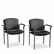 HON4071EE11T Pagoda 4070 Series Stacking Arm Chairs, Black Vinyl, 2/Carton By HON COMPANY