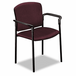 HON4071NT69T Pagoda 4070 Series Stacking Arm Chairs, Wine, 2/Carton By HON COMPANY