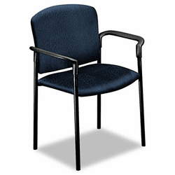 HON4071NT90T Pagoda 4070 Series Stacking Arm Chairs, Mariner, 2/Carton By HON COMPANY