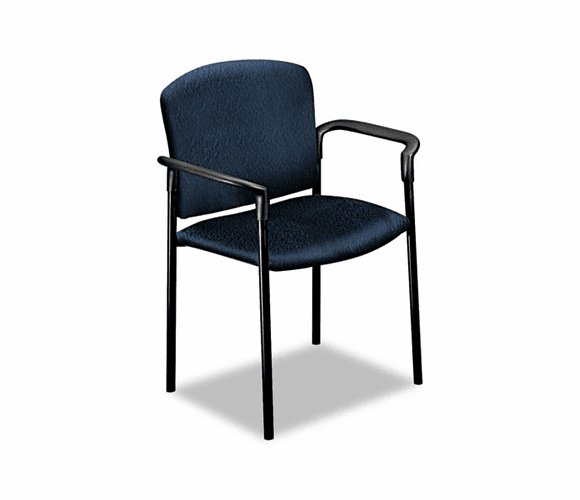 HON4071NT90T Pagoda 4070 Series Stacking Arm Chairs, Mariner, 2/Carton By HON COMPANY