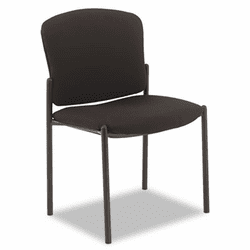HON4073NT10T Pagoda 4070 Series Stacking Chairs, Black Tectonic Fabric, 2/Carton By HON COMPANY