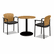 HON4091CAB12T Pagoda 4090 Series Guest Chair, Harvest Wood Back/Gray Fabric Seat, 2/Carton By HON COMPANY