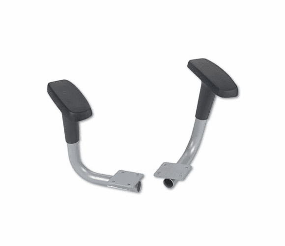 HON4295C Height-Adjustable T-Arms for Alaris 4240 Series Work Chairs, Black By HON COMPANY