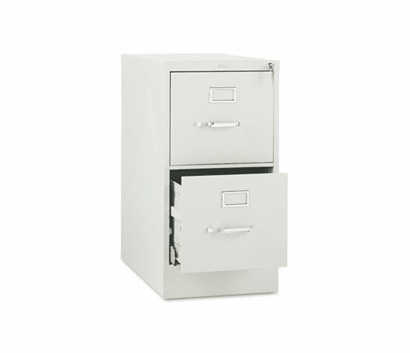 HON512PQ 510 Series Two-Drawer Full-Suspension File, Letter, 29h x25d, Light Gray By HON COMPANY