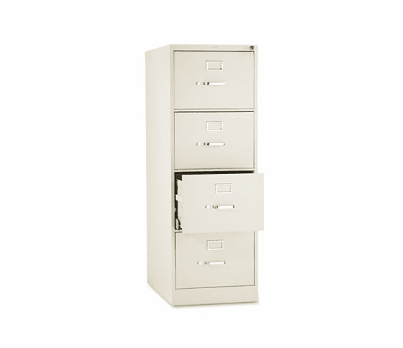 HON514CPL 510 Series Four-Drawer Full-Suspension File, Legal, 52h x25d, Putty By HON COMPANY