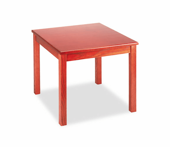 HON5192JJ Reception Tables, Square, 24w x 24d x 20h, Henna Cherry By HON COMPANY