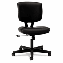 HON5701SB11T Volt Series Task Chair, Black Leather By HON COMPANY