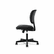 HON5703SB11T Volt Series Task Chair with Synchro-Tilt, Black Leather By HON COMPANY
