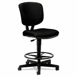 HON5705GA10T Volt Series Adjustable Task Stool, Black Fabric By HON COMPANY