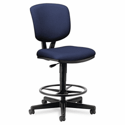 HON5705GA90T Volt Series Adjustable Task Stool, Navy Fabric By HON COMPANY