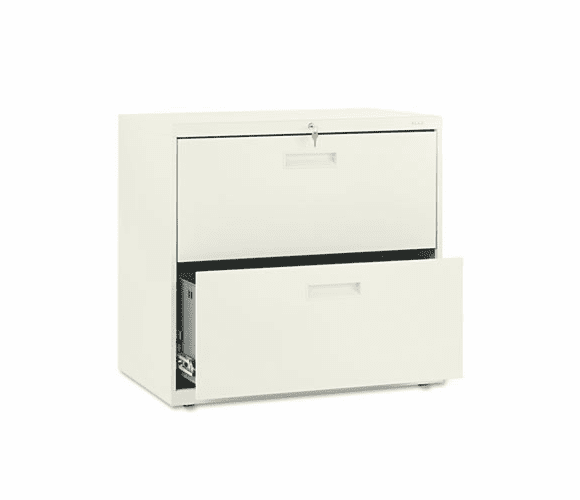 HON572LL 500 Series Two-Drawer Lateral File, 30w x28-3/8h x19-1/4d, Putty By HON COMPANY