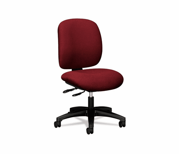 HON5903AB62T ComforTask Multi-Task Swivel/Tilt Chair, Burgundy By HON COMPANY