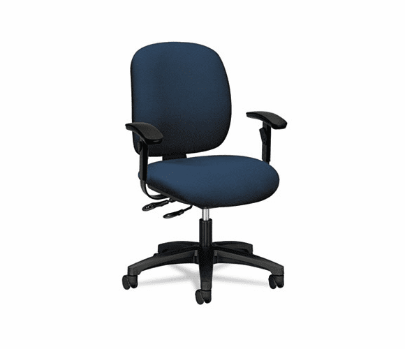 HON5903AB90T ComforTask Multi-Task Swivel/Tilt Chair, Blue By HON COMPANY