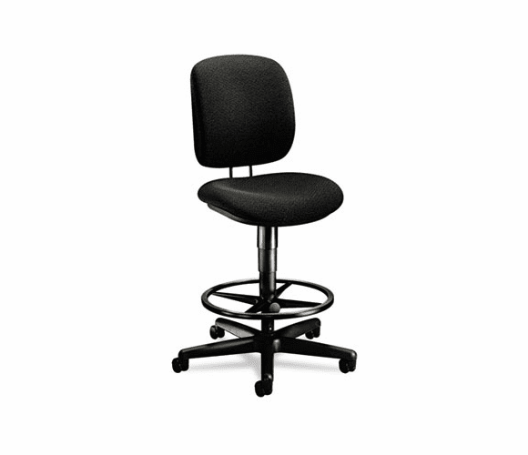 HON5905AB10T ComforTask Task Swivel Stool, Black By HON COMPANY