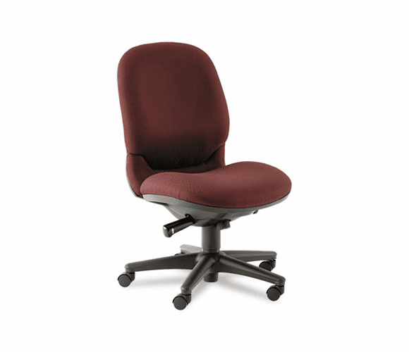 HON6003NT69T Sensible Seating High-Back Pneumatic Swivel Chair, Wine By HON COMPANY