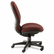 HON6003NT69T Sensible Seating High-Back Pneumatic Swivel Chair, Wine By HON COMPANY