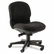HON6005NT10T Sensible Seating Mid-Back Pneumatic Swivel Chair, Black By HON COMPANY